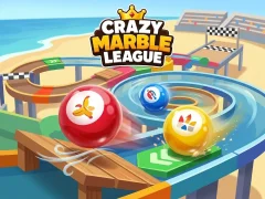 Crazy Marble League เกมออนไลน์