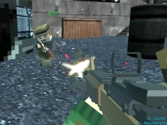 Pixel Gungame Arena Prison Multiplayer — free online game
