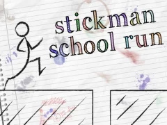 Stickman School Run  — free online game