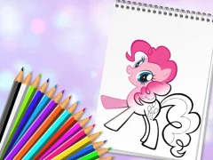 Laro Cute Pony Coloring Book online