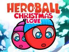 Игра Red Ball Christmas love онлайн