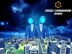 Crazy Cameraman Skibidi — δωρεάν online παιχνίδι