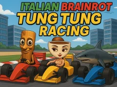 Italian Brainrot Tung Tung Racing — free online game