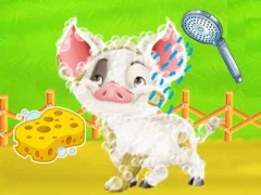 Baby Taylor Farm Tour Caring Animals — free online game