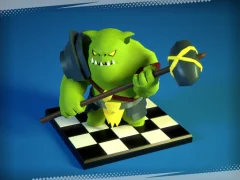 Hra Checkers RPG Online Battle
