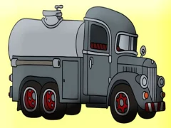 Игра Tank Trucks Coloring онлајн