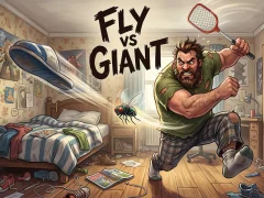 Fly vs Giant — لعبة مجانية اون لاين