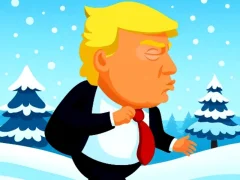 Trump Winter Adventure — free online game
