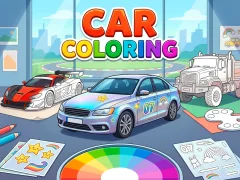 Car Coloring — free online game