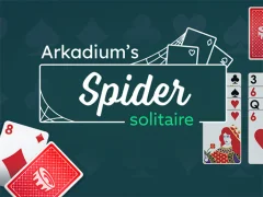 Гульня Spider Solitaire онлайн