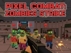 Cluiche Pixel Combat: Zombies Strike ar líne