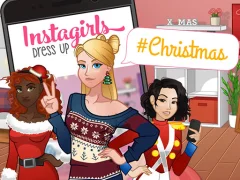 Гаме InstaGirls Christmas Dress Up онлајн