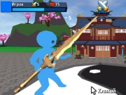 Trò chơi Obby Stickman On Swords trực tuyến