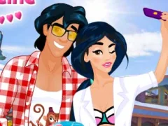 Couple Travel Selfie — ücretsiz çevrimiçi oyun