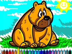 Xogo Coloring Book Animals en liña