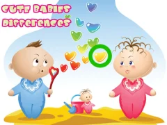 Cute Babies Differences — free online game
