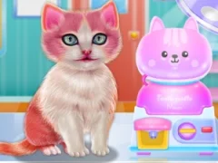 Kitty Dental Caring — bezmaksas tiešsaistes spēle