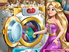 Igra Goldie Princess Laundry Day online