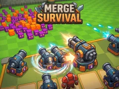 Lojë Merge Survival në internet