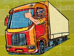 Semi Trucks Jigsaw — free online game