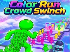 Cluiche Color Run Crowd Swinch ar líne