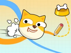 Doge Rush : Draw Home Puzzle — free online game