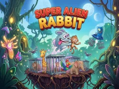 Jwèt Super Alien Rabbit sou entènèt