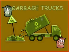 Juego Garbage Trucks Hidden Trash Can en línea