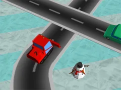 Гаме Traffic Run Christmas онлајн