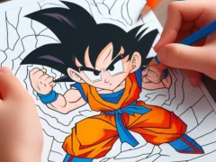 Anime Coloring Book — free online game