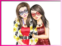 Best Friends Dressup — bezplatná online hra
