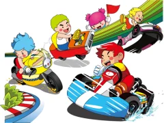 Cartoon Kart Puzzle — free online game