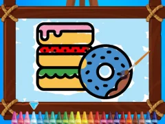 Kids Coloring Bakery — free online game