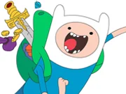 Spel Adventure Time Coloring book online