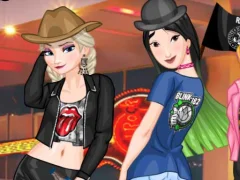 Princess Band Tees — free online game