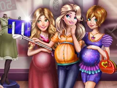 Princesses Pregnant Selfie — free online game