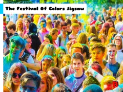 The Festival Of Colors Jigsaw — free online game