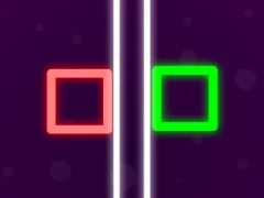 Two Neon Boxes — free online game