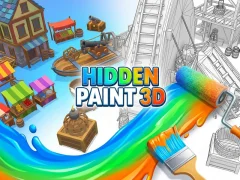 Hidden Paint 3D — free online game