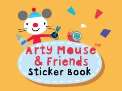 שפּיל Arty Mouse & Friends Sticker Book אָנליין