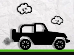 Paper Monster Truck Race — free online game