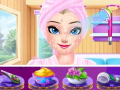 Elsa Holiday Spa Relax — ücretsiz çevrimiçi oyun
