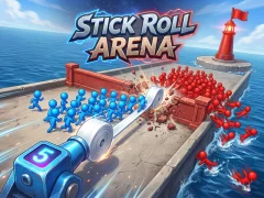 Stick Roll Arena — free online game