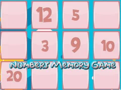 Memory Game With Numbers — darmowa gra online