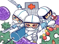 Against Coronavirus Puzzle — free online game