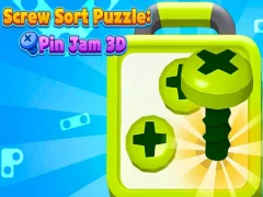 Гаме Screw Sort Puzzle Pin Jam 3D онлајн