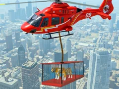 Animal Helicopter Rescue Game — free online game
