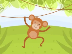 Spill Funny Monkeys Coloring online