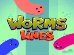 Worms Lines — free online game