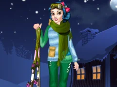 Princess Winter Skiing — free online game